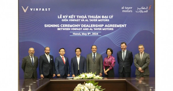 VinFast menandatangani perjanjian dealer eksklusif UEA dengan Al Tayer Motors, Berita Bisnis